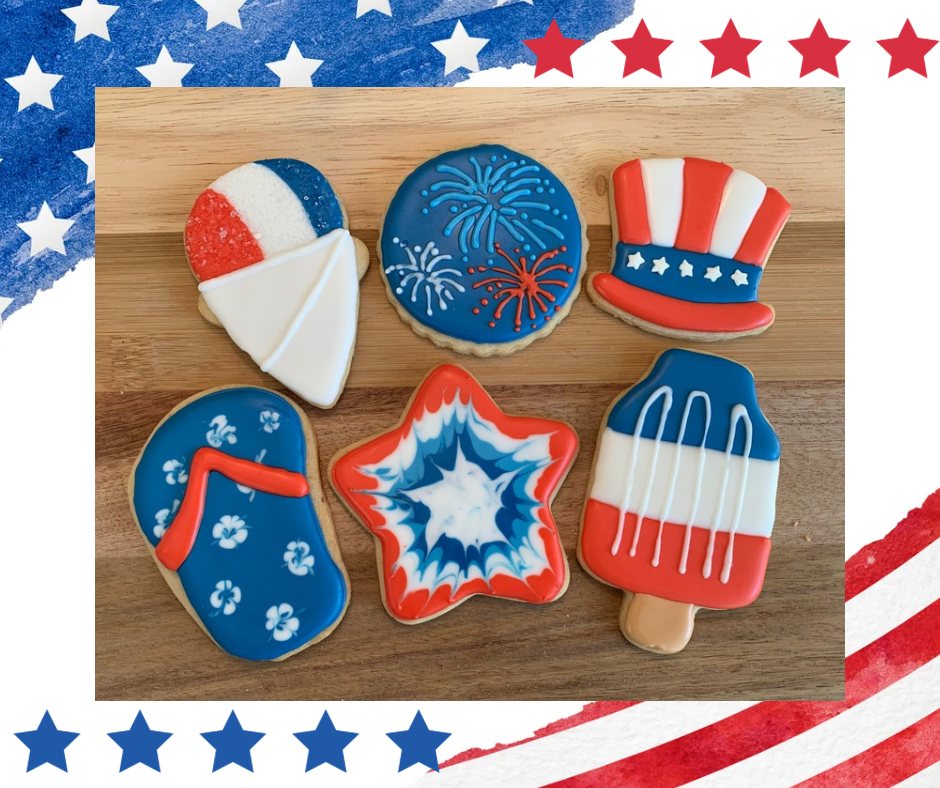 Patriotic Cookie Class - Tuesday, June 30 @ 7pm