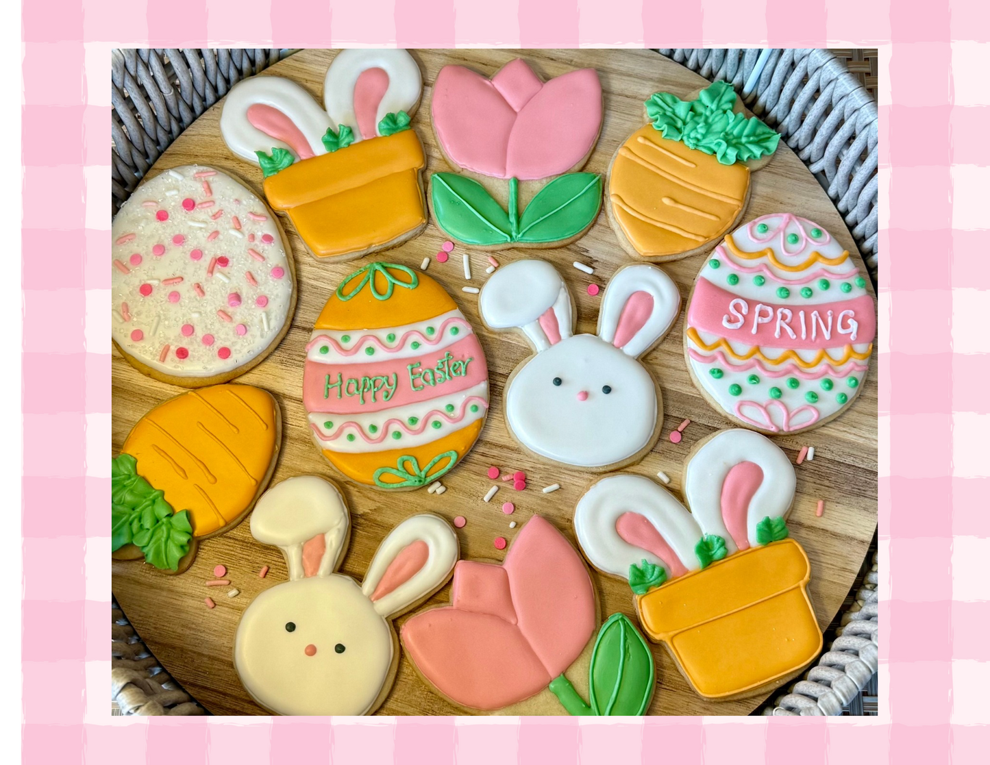 Spring Fun Cookie Class - Wednesday, April 1 @ 7:00pm